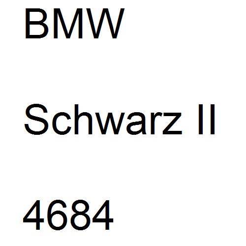 BMW, Schwarz II, 4684.